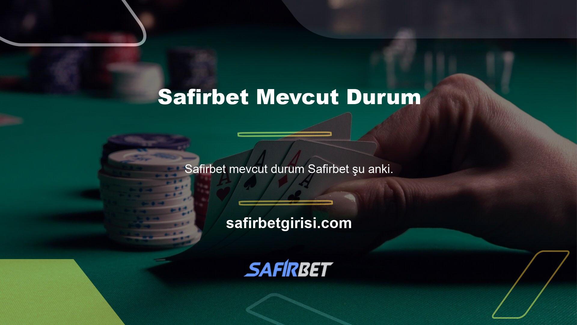 Safirbet -date kalır ve yatırımcılarına sınırsız eğlence ve özgürlük sunar